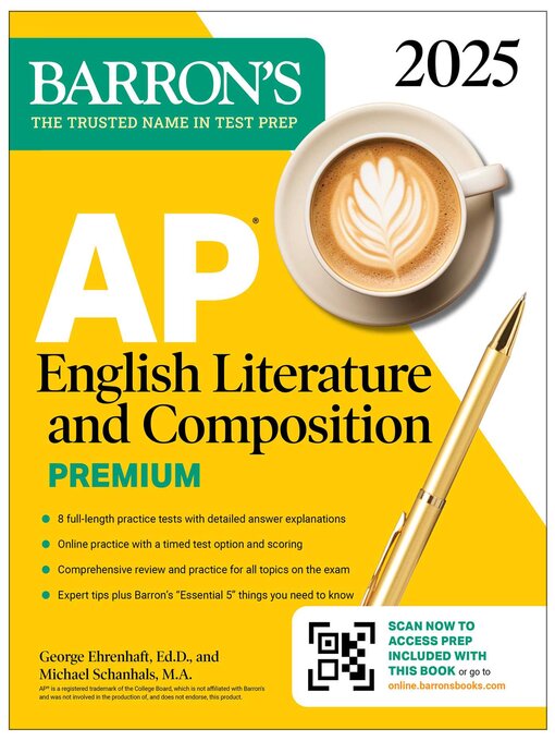 Title details for AP English Literature and Composition Premium 2025 by Barron's Educational Series - Available